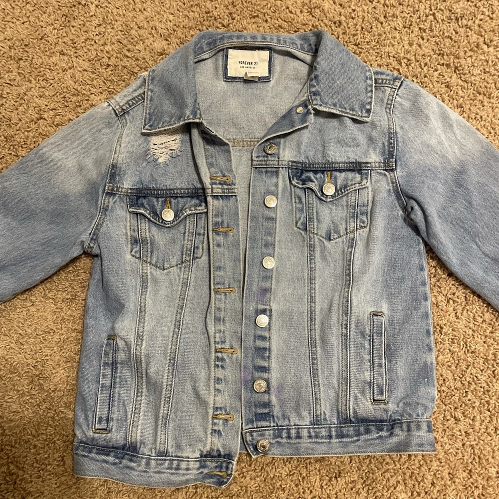 Painted Jean Jacket
